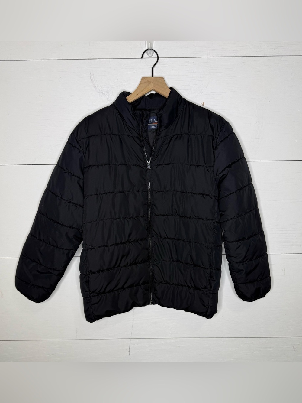 The Children’s Place • Black Quilted Puffer Jacket Size XXL